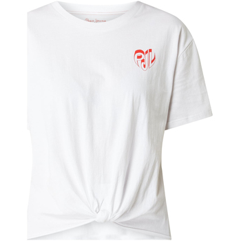 Abbigliamento Donna T-shirt & Polo Pepe jeans PL504458 Bianco