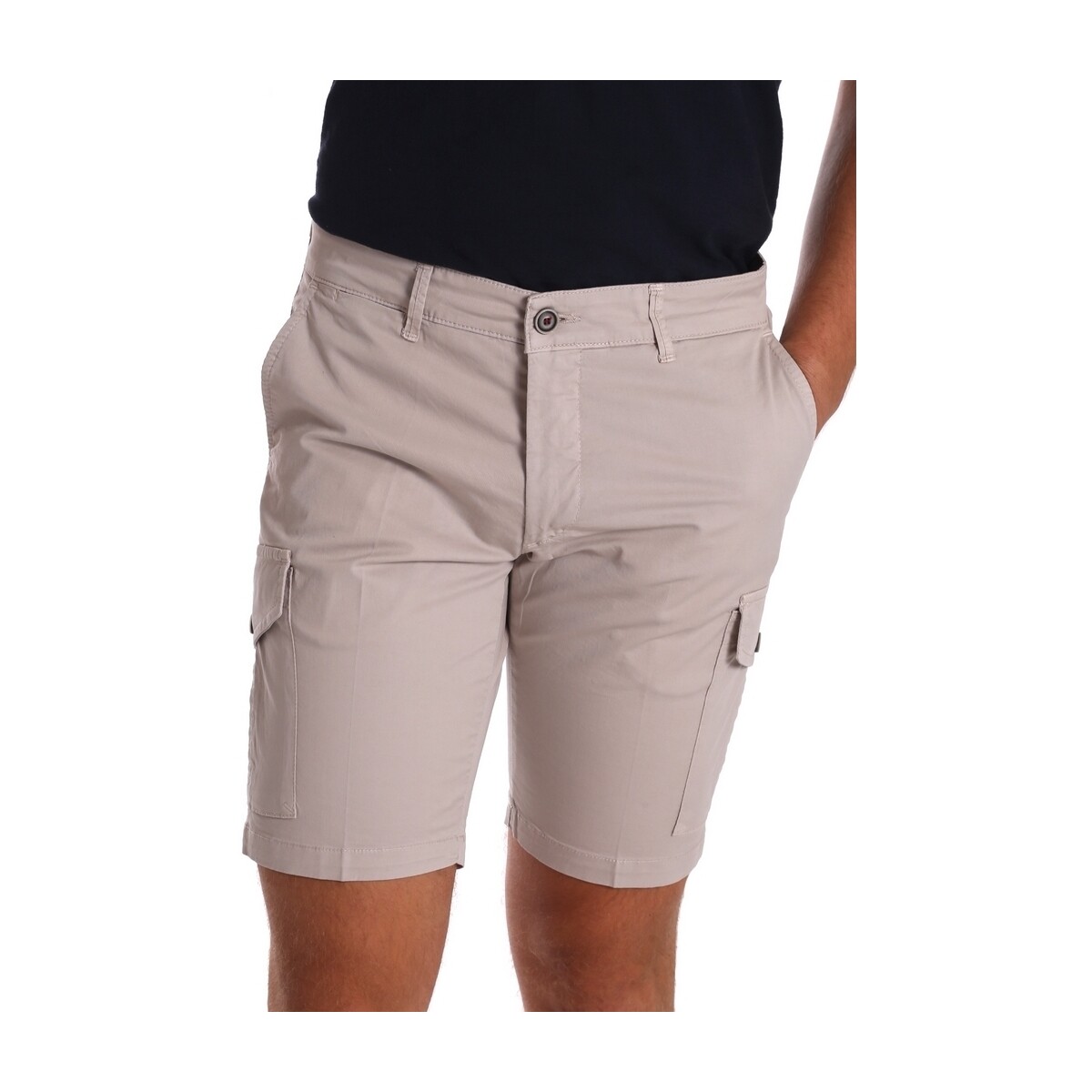 Abbigliamento Uomo Shorts / Bermuda Sei3sei PZV130 7148 Beige