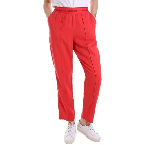 Abbigliamento Donna Pantaloni Calvin Klein Jeans K20K201765 Rosso