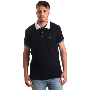 Abbigliamento Uomo T-shirt & Polo NeroGiardini P972240U Blu