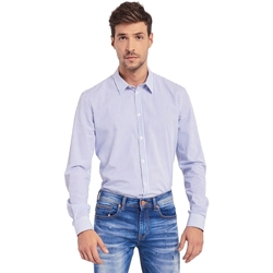 Abbigliamento Uomo Camicie maniche lunghe Gaudi 011BU45032 Bianco