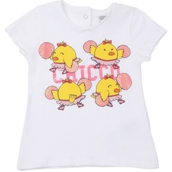 Abbigliamento Bambina T-shirt maniche corte Chicco 09006955000000 Bianco