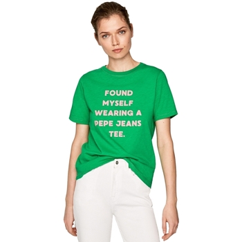 Abbigliamento Donna T-shirt & Polo Pepe jeans PL504463 Verde