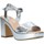 Scarpe Donna Sandali Grace Shoes L220 Argento