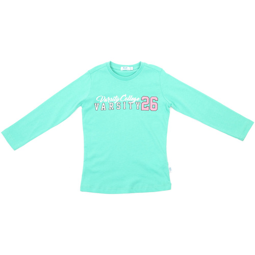 Abbigliamento Unisex bambino T-shirts a maniche lunghe Melby 70C5615 Verde