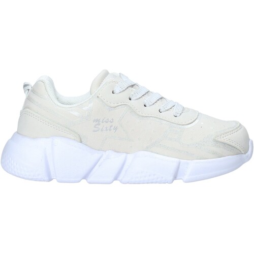 Scarpe Unisex bambino Sneakers Miss Sixty S20-SMS737 Bianco