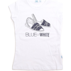 Abbigliamento Bambina T-shirt maniche corte Melby 70E5645 Bianco