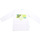 Abbigliamento Unisex bambino T-shirts a maniche lunghe Melby 70C5524 Bianco