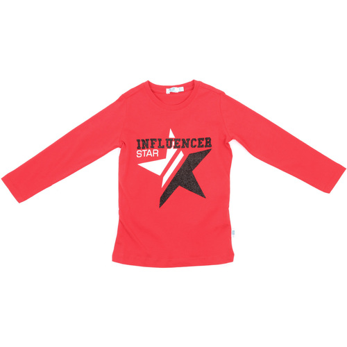 Abbigliamento Unisex bambino T-shirts a maniche lunghe Melby 70C5615 Rosso