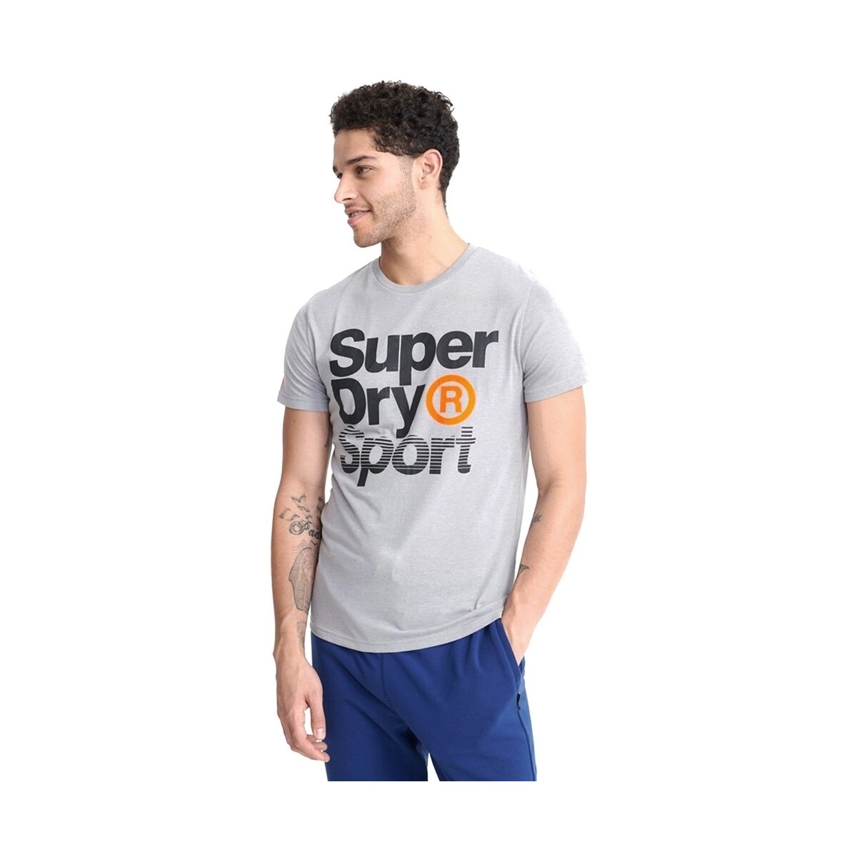 Abbigliamento Uomo T-shirt & Polo Superdry MS300010A Grigio