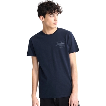 Abbigliamento Uomo T-shirt & Polo Superdry M1010067A Blu