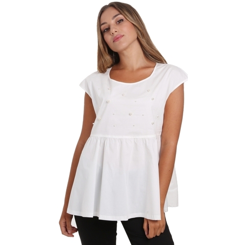 Abbigliamento Donna Top / Blusa NeroGiardini E062761D Bianco