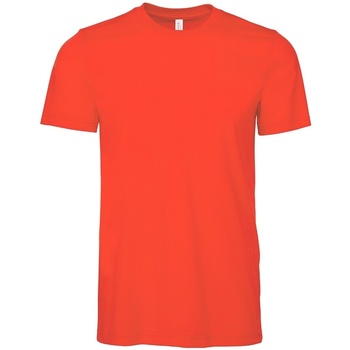 Abbigliamento T-shirts a maniche lunghe Bella + Canvas CV3001 Rosso
