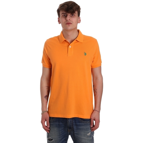 Abbigliamento Uomo T-shirt & Polo U.S Polo Assn. 55957 41029 Arancio