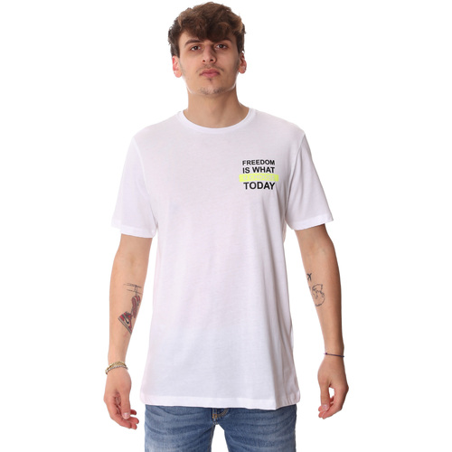 Abbigliamento Uomo T-shirt & Polo Antony Morato MMKS01786 FA100189 Bianco