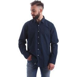 Abbigliamento Uomo Camicie maniche lunghe Gmf 962157/06 Blu