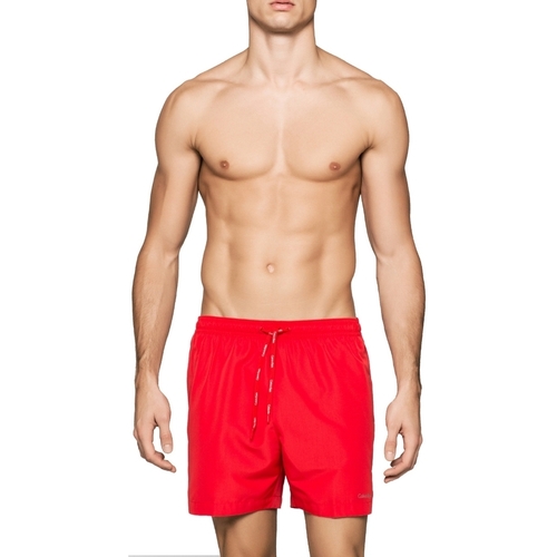 Abbigliamento Uomo Costume / Bermuda da spiaggia Calvin Klein Jeans KM0KM00041 Rosso