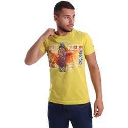 Abbigliamento Uomo T-shirt maniche corte Navigare N631017 Giallo