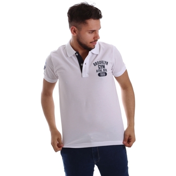 Abbigliamento Uomo T-shirt & Polo Key Up 255QG 0001 Bianco