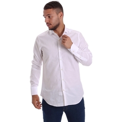 Abbigliamento Uomo Camicie maniche lunghe Gmf 971111/11 Bianco