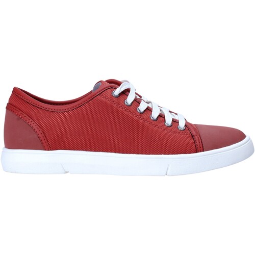 Scarpe Uomo Sneakers Clarks 123284 Rosso