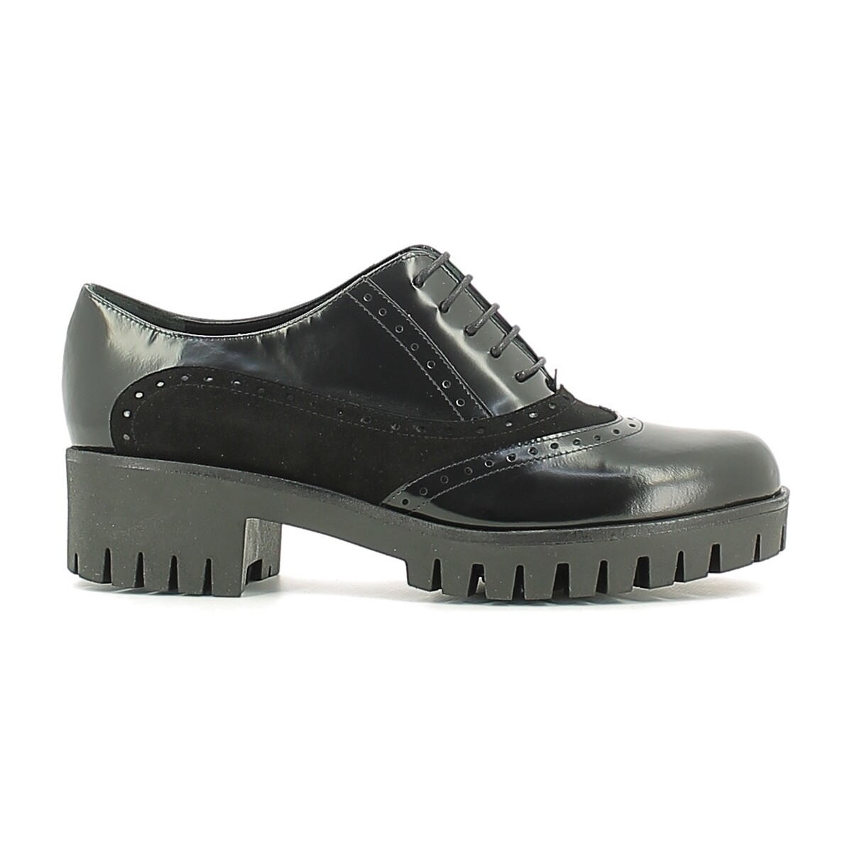 Scarpe Donna Richelieu Grace Shoes FU35- Nero