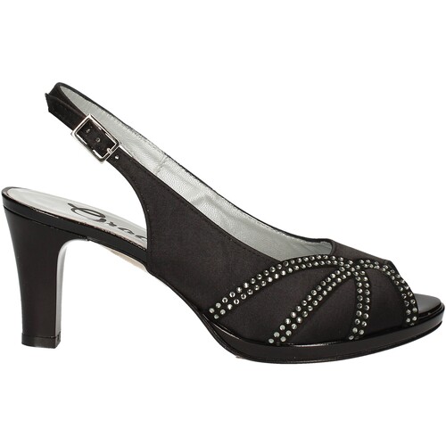 Scarpe Donna Sandali Grace Shoes E7793 Nero
