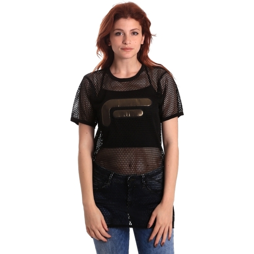 Abbigliamento Donna T-shirt maniche corte Fornarina SE175J69H26600 Nero