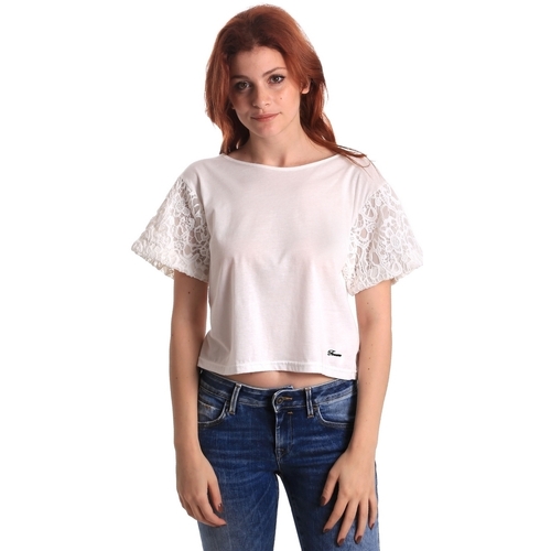 Abbigliamento Donna T-shirt & Polo Fornarina SE175J88JG1309 Bianco