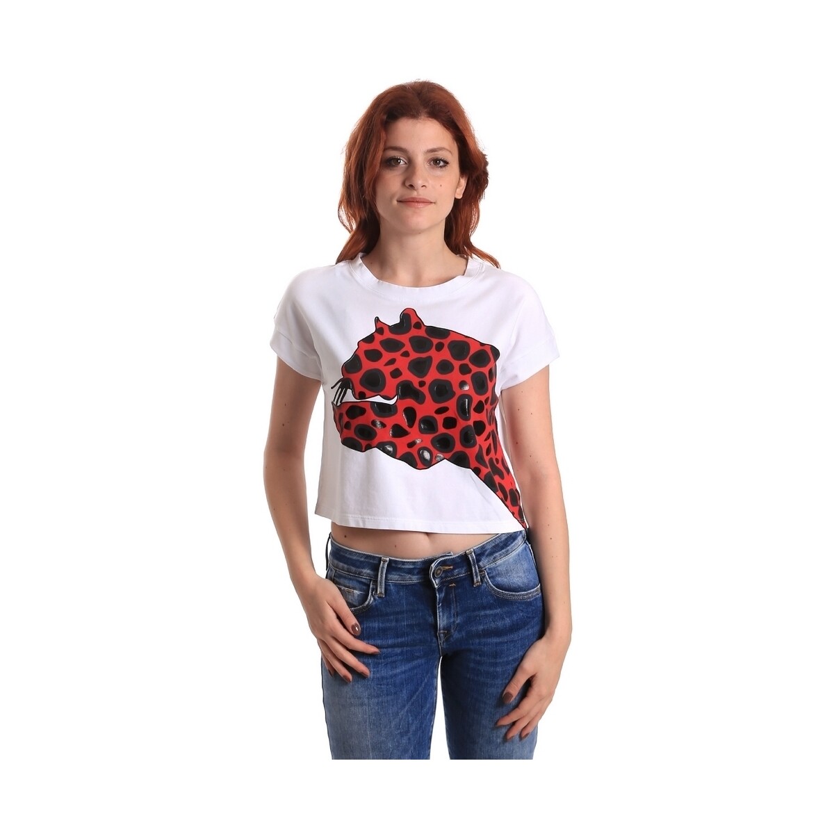 Abbigliamento Donna T-shirt & Polo Fornarina SE175L32JG0709 Rosso