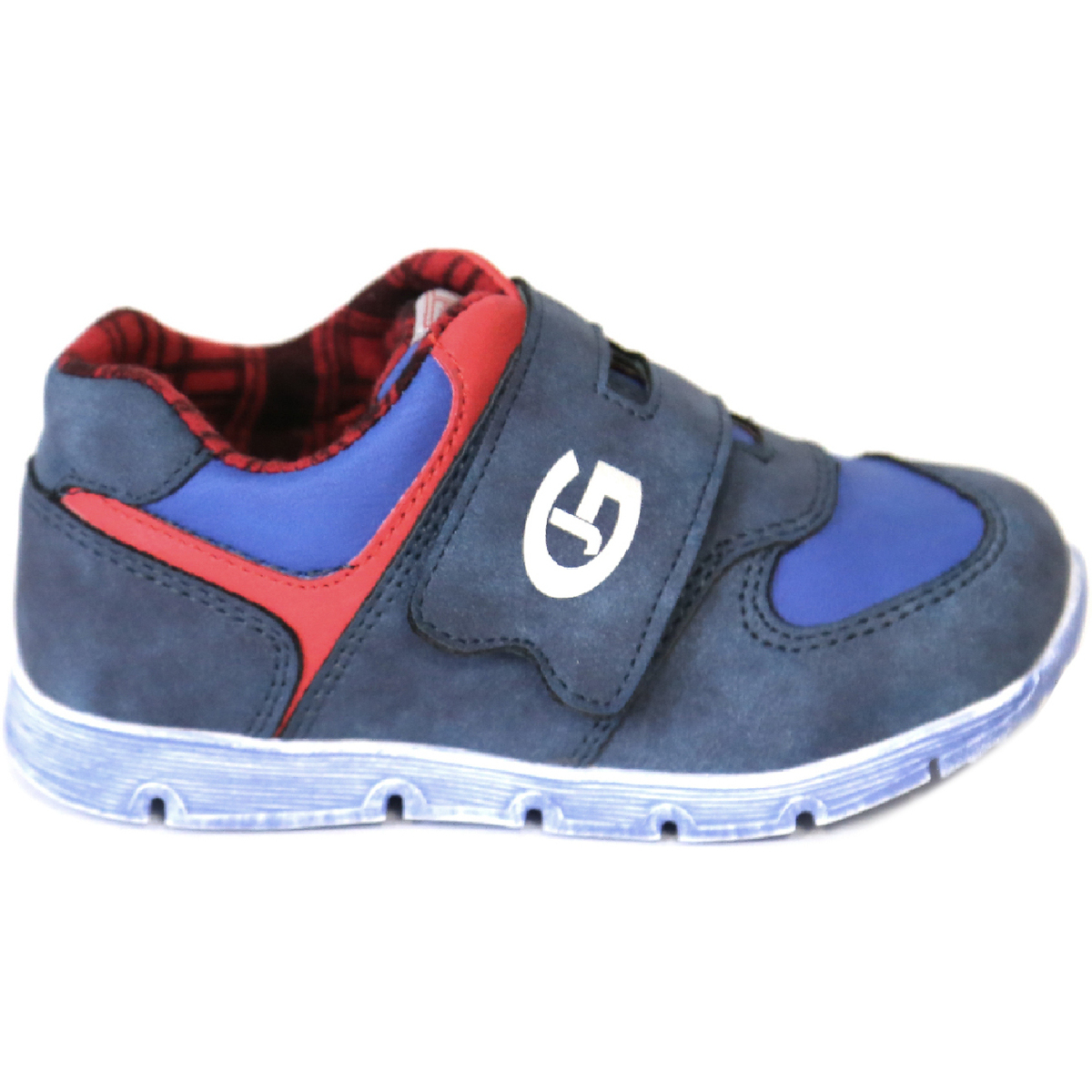 Scarpe Unisex bambino Sneakers Grunland PP0157 Blu