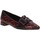 Scarpe Donna Mocassini Grace Shoes 521T110 Bordeaux