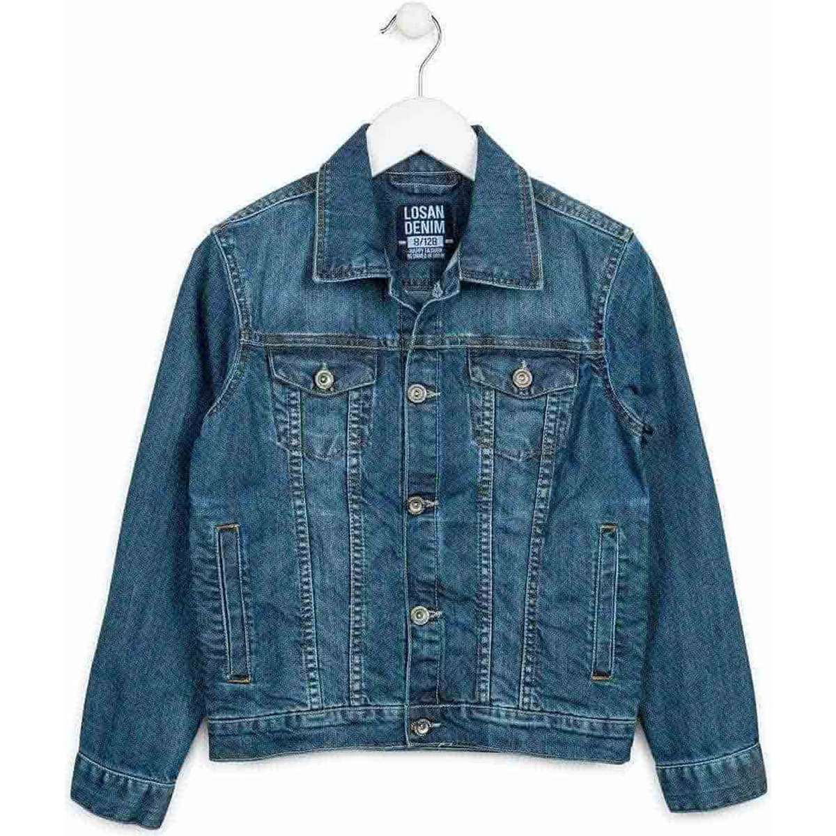 Abbigliamento Unisex bambino Giacche in jeans Losan 713 2650AA Blu