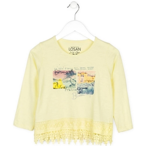 Abbigliamento Unisex bambino T-shirt & Polo Losan 714 1031AB Giallo