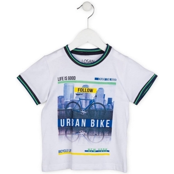 Abbigliamento Unisex bambino T-shirt & Polo Losan 715 1013AC Bianco