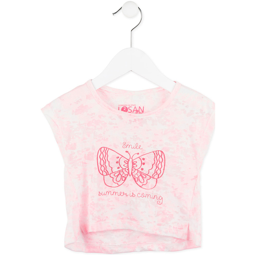 Abbigliamento Unisex bambino T-shirt & Polo Losan 716 1011AD Rosa