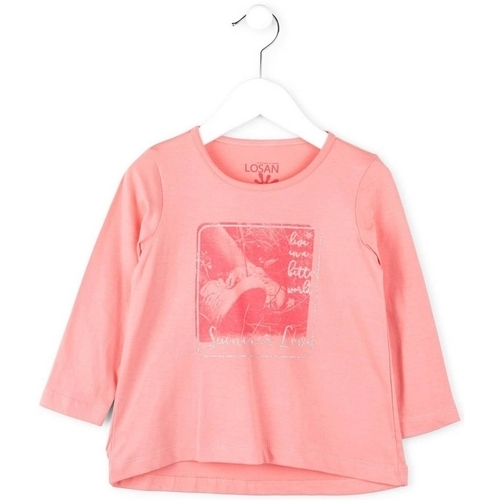 Abbigliamento Unisex bambino T-shirt & Polo Losan 716 1214AD Rosa