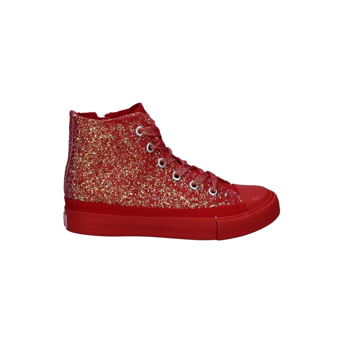 Scarpe Unisex bambino Sneakers alte Lulu LV010077S Rosso