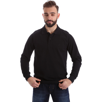 Abbigliamento Uomo T-shirt & Polo Key Up 865Q 0001 Nero