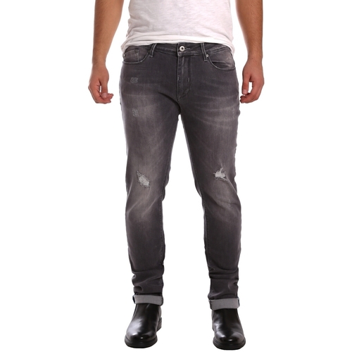 Abbigliamento Uomo Jeans slim Gaudi 721FU26001 Nero