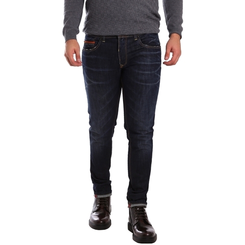 Abbigliamento Uomo Jeans tapered 3D P3D6 2659 Blu