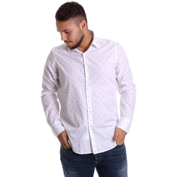 Abbigliamento Uomo Camicie maniche lunghe Gmf 972156/03 Bianco