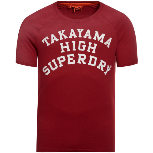 Abbigliamento Uomo T-shirt maniche corte Superdry M10000HN Rosso