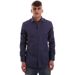 Abbigliamento Uomo Camicie maniche lunghe Gaudi 921BU45001 Blu