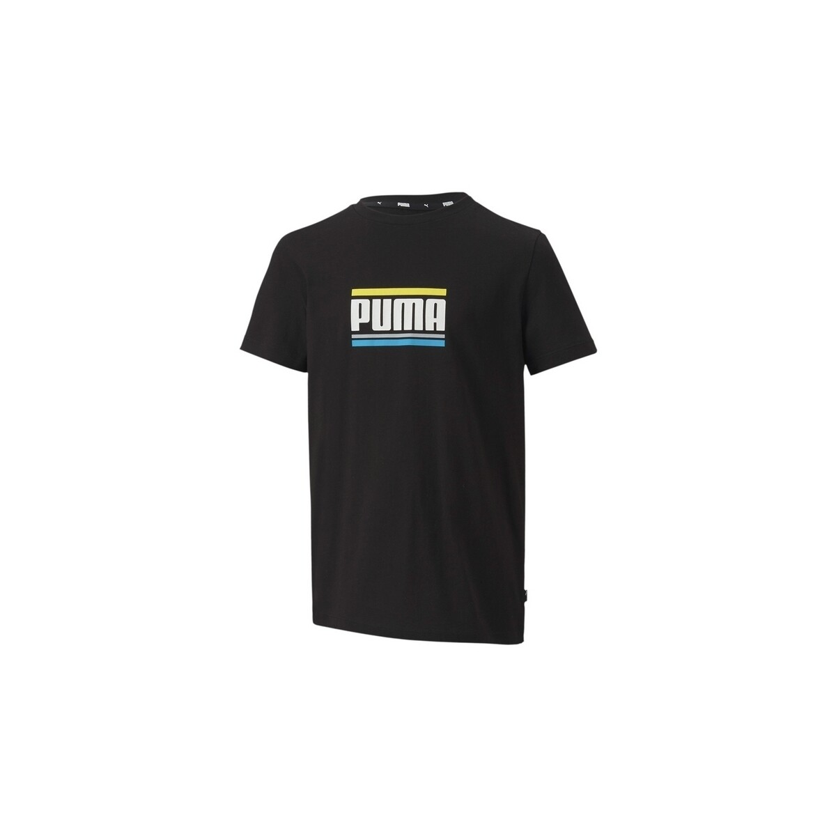 Abbigliamento Unisex bambino T-shirt maniche corte Puma 584182 Nero