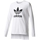 Abbigliamento Unisex bambino T-shirts a maniche lunghe adidas Originals BQ3941 Bianco