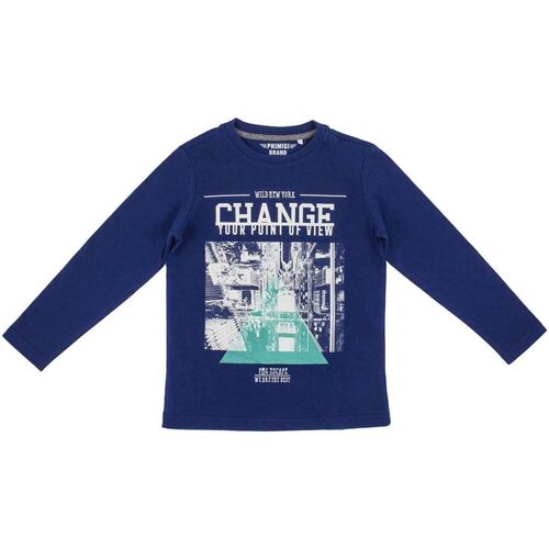 Abbigliamento Unisex bambino T-shirt & Polo Primigi 38212326 Blu
