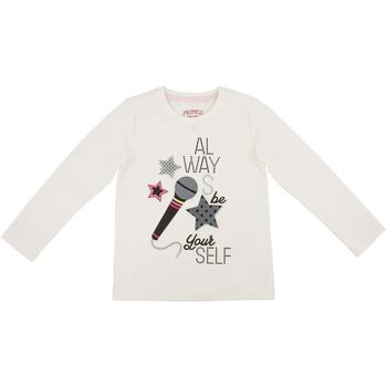 Abbigliamento Bambina T-shirts a maniche lunghe Primigi 38213714 Bianco