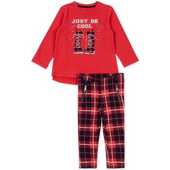 Abbigliamento Unisex bambino Completi Losan 726 8013AD Rosso