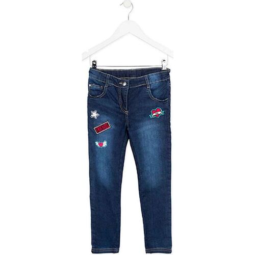 Abbigliamento Unisex bambino Jeans slim Losan 724 6030AB Blu